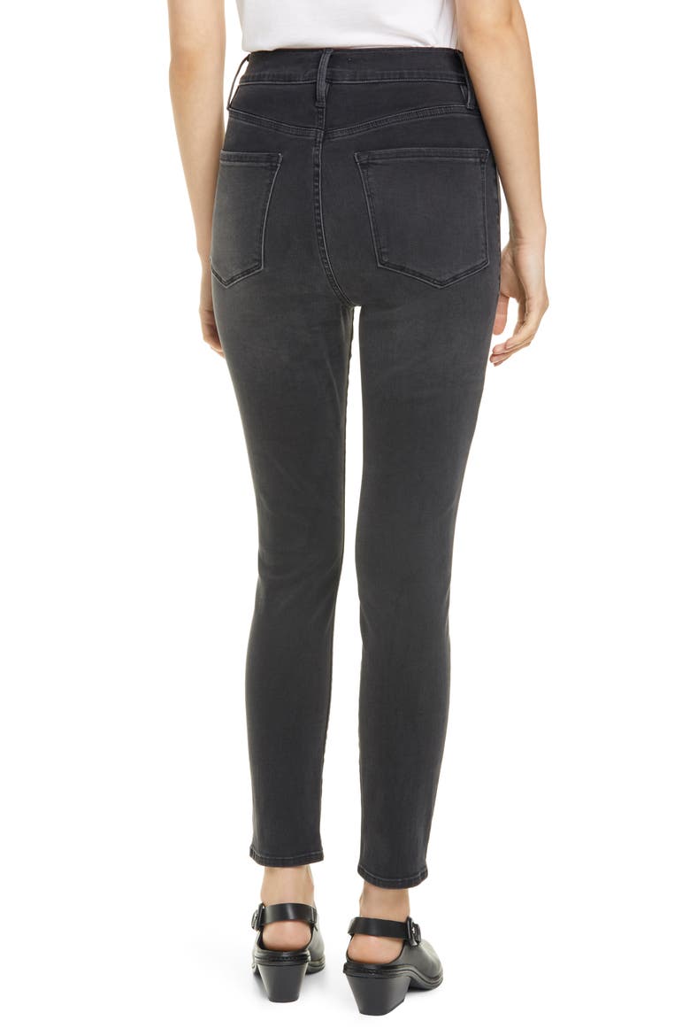 Ali High Waist Crop Cigarette Skinny Jeans, Alternate, color, ARDEN