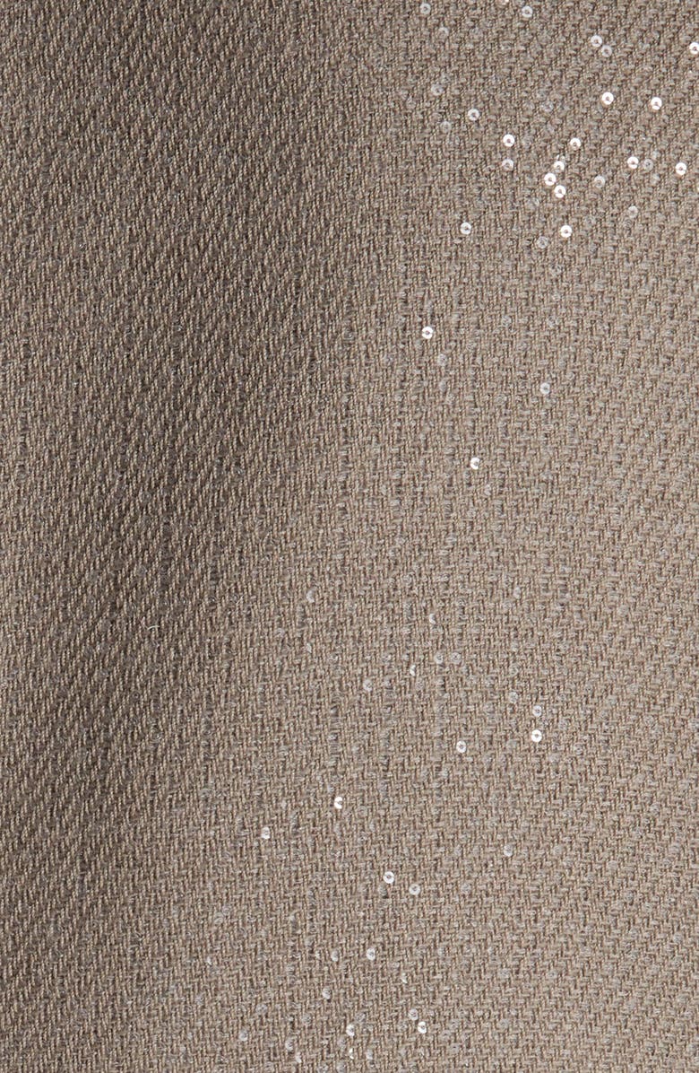 TOM FORD Sequin Light Bouclé Suit Jacket, Alternate, color, Jbq Desert Taupe