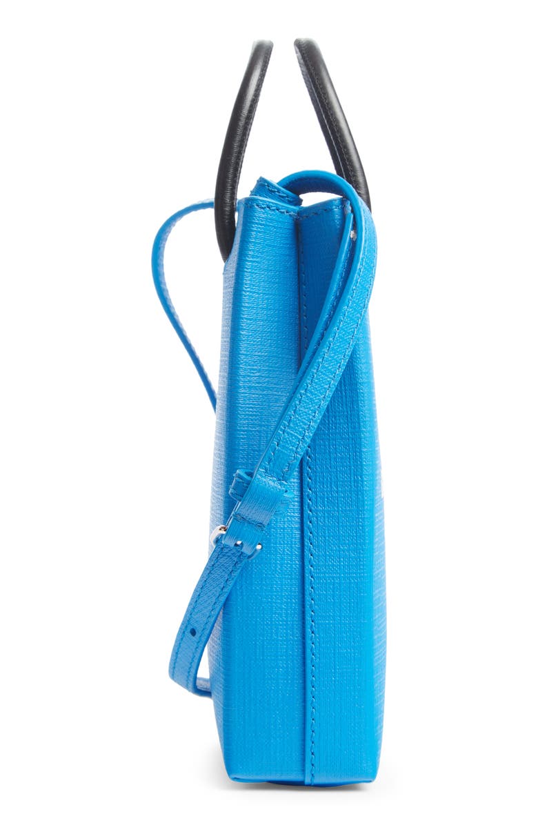 Balenciaga Shopping Leather Crossbody Phone Bag, Alternate, color, 