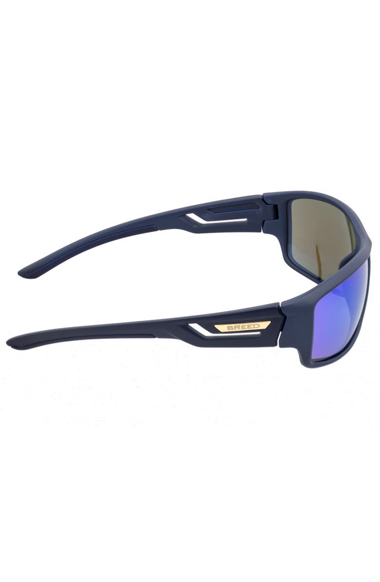 BREED Aquarius Polarized Sunglasses, Alternate, color, Navy/Blue