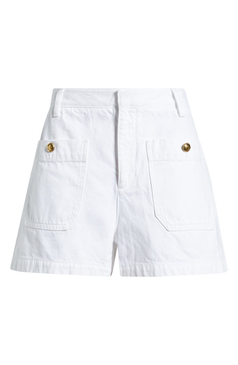 FRAME The Cruise Denim Shorts, Alternate, color, White
