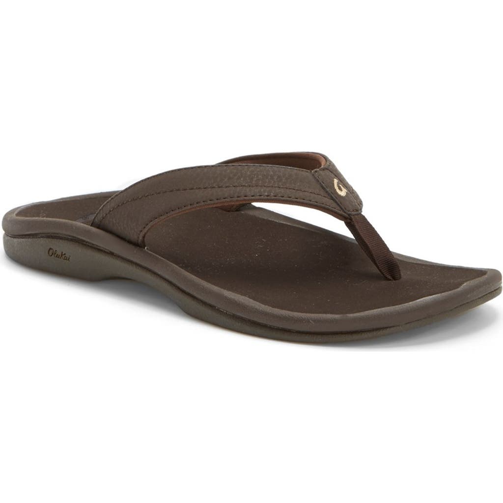 Olukai Ohana Flip Flop In Brown