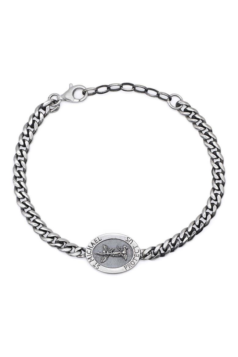 Silver Archangel Bracelet, Alternate, color, SILVER