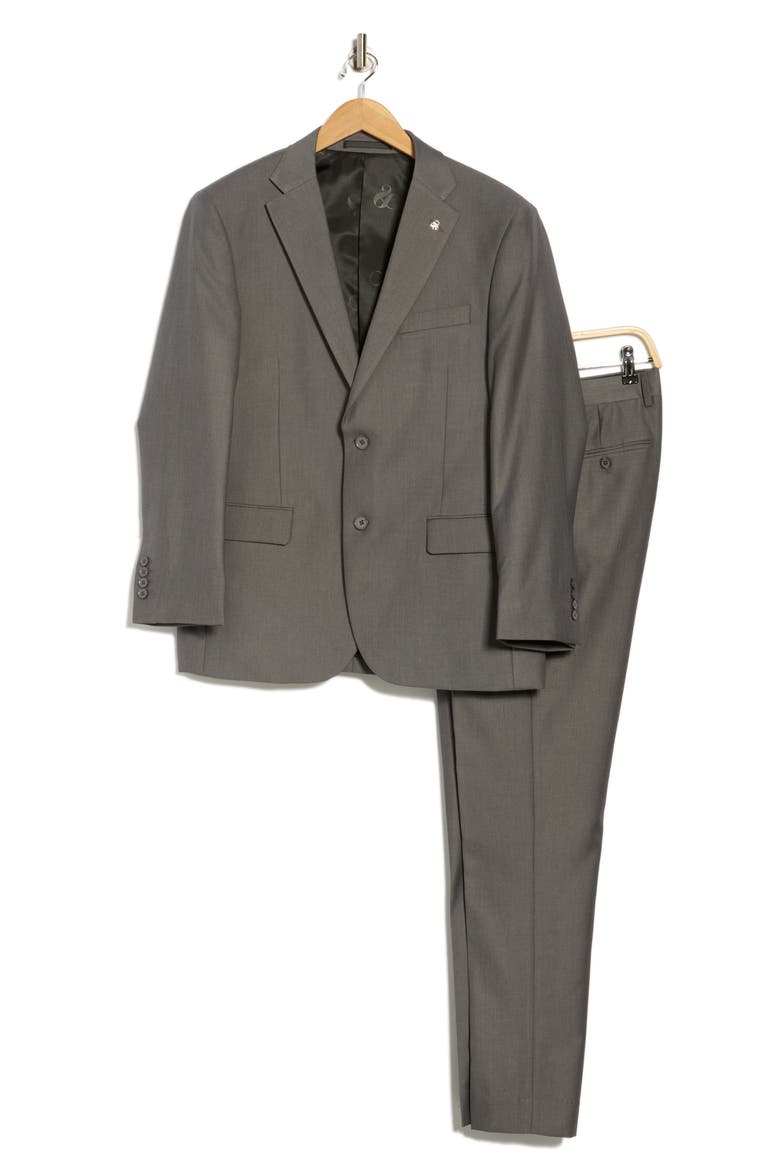 Grey Classic Fit Suit, Alternate, color, GREY