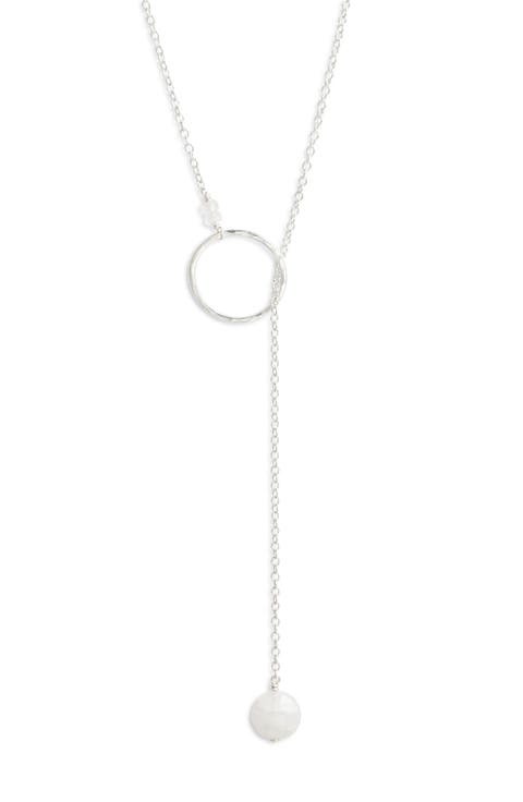 Gwyneth Semiprecious Toggle Necklace