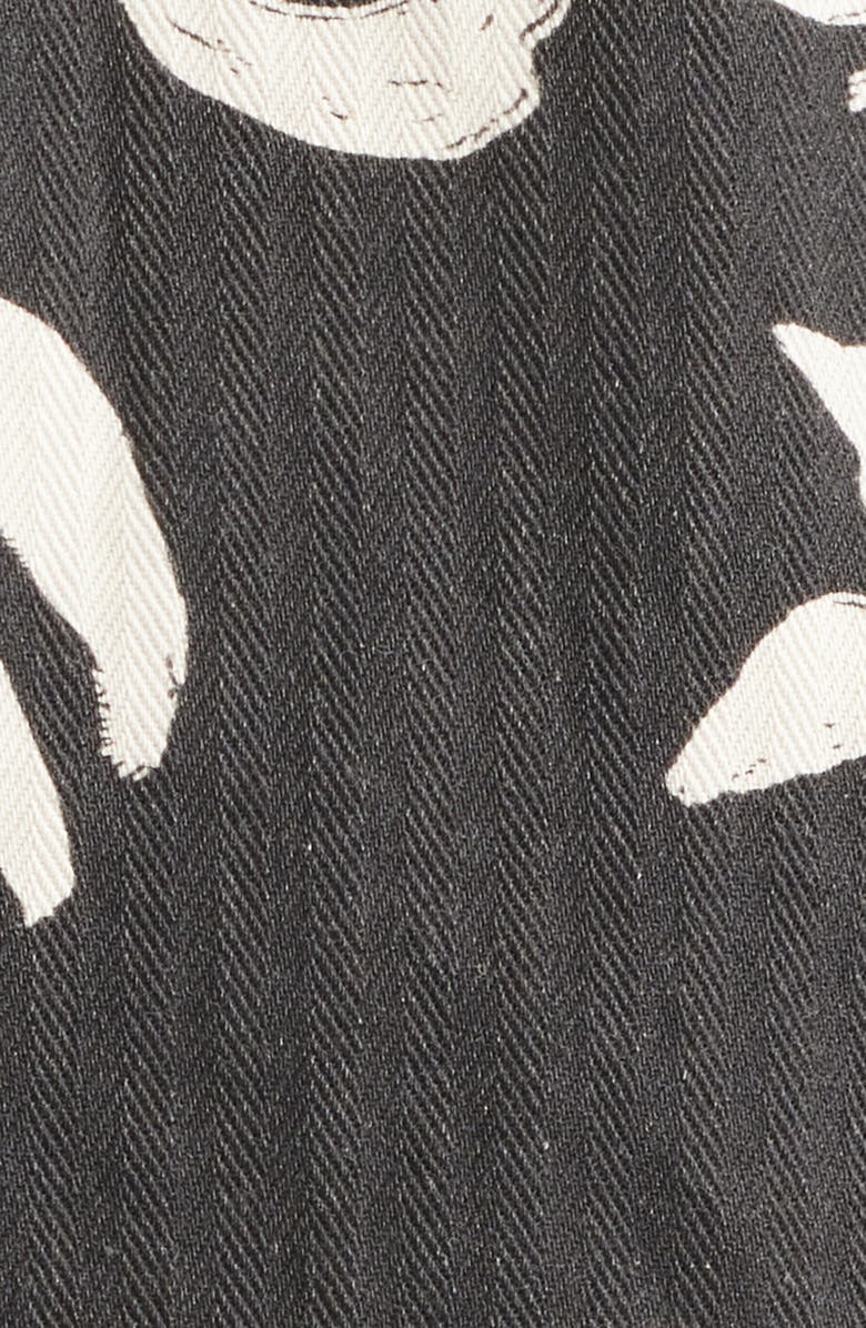 Wax London Jay Organic Cotton Chore Jacket, Alternate, color, Black / Ecru