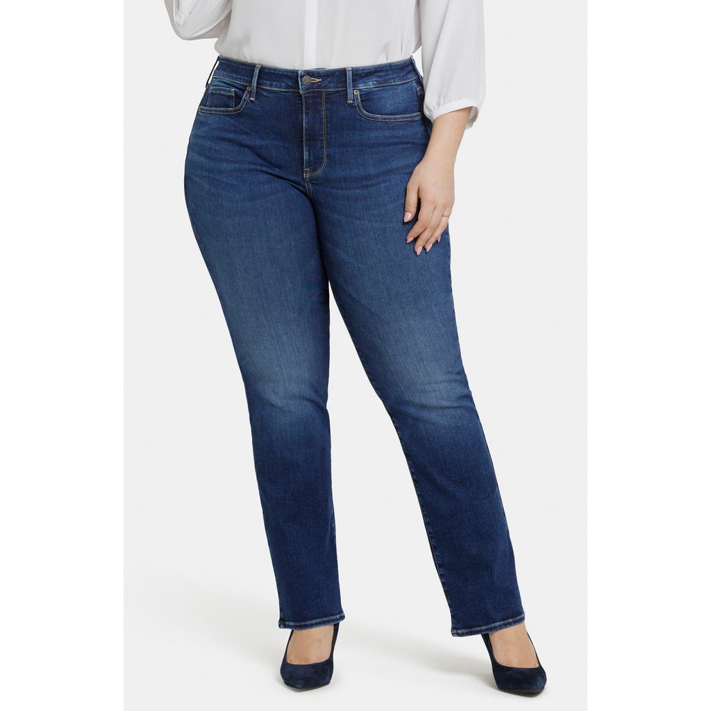 Nydj Plus Size Barbara Bootcut Jeans In Blue