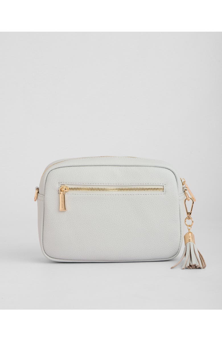 Pom Pom London City Crossbody Bag, Alternate, color, Salt Grey