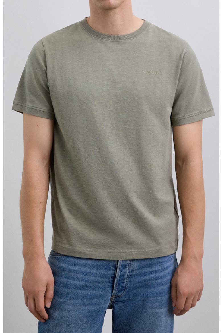 Slub Tee, Main, color, Taupe