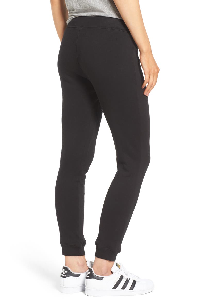 Betsee Distressed Jogger Pants, Alternate, color, BLACK