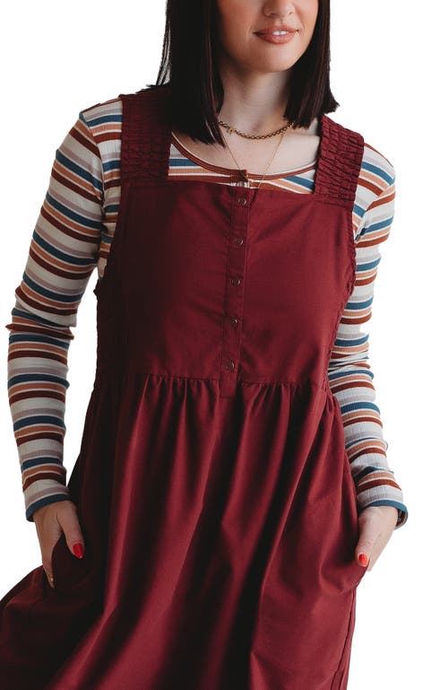 Turtledove London Organic Cotton Nora Stripe Print Top In Multi