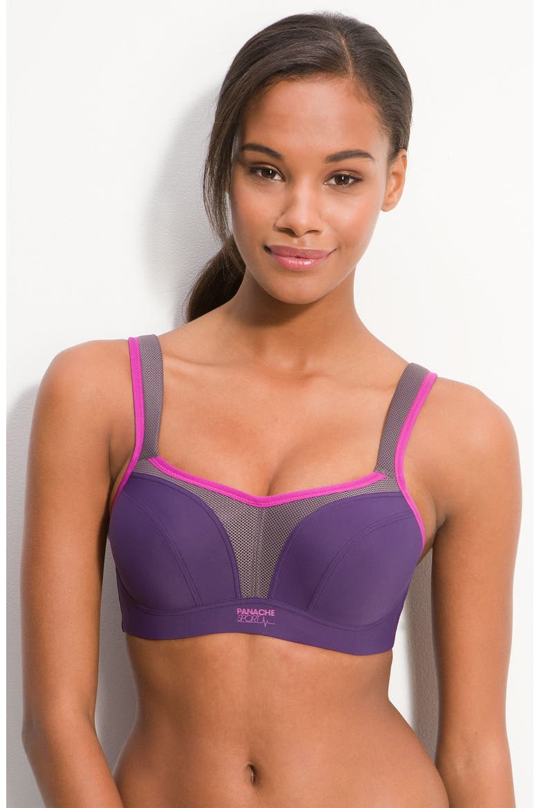 5021 Power Underwire High Impact Sports Bra, Main, color, PURPLE