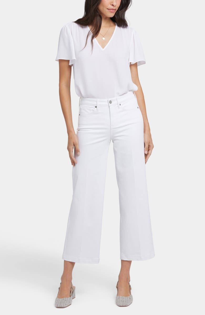 NYDJ Teresa High Waist Wide Leg Jeans, Alternate, color,