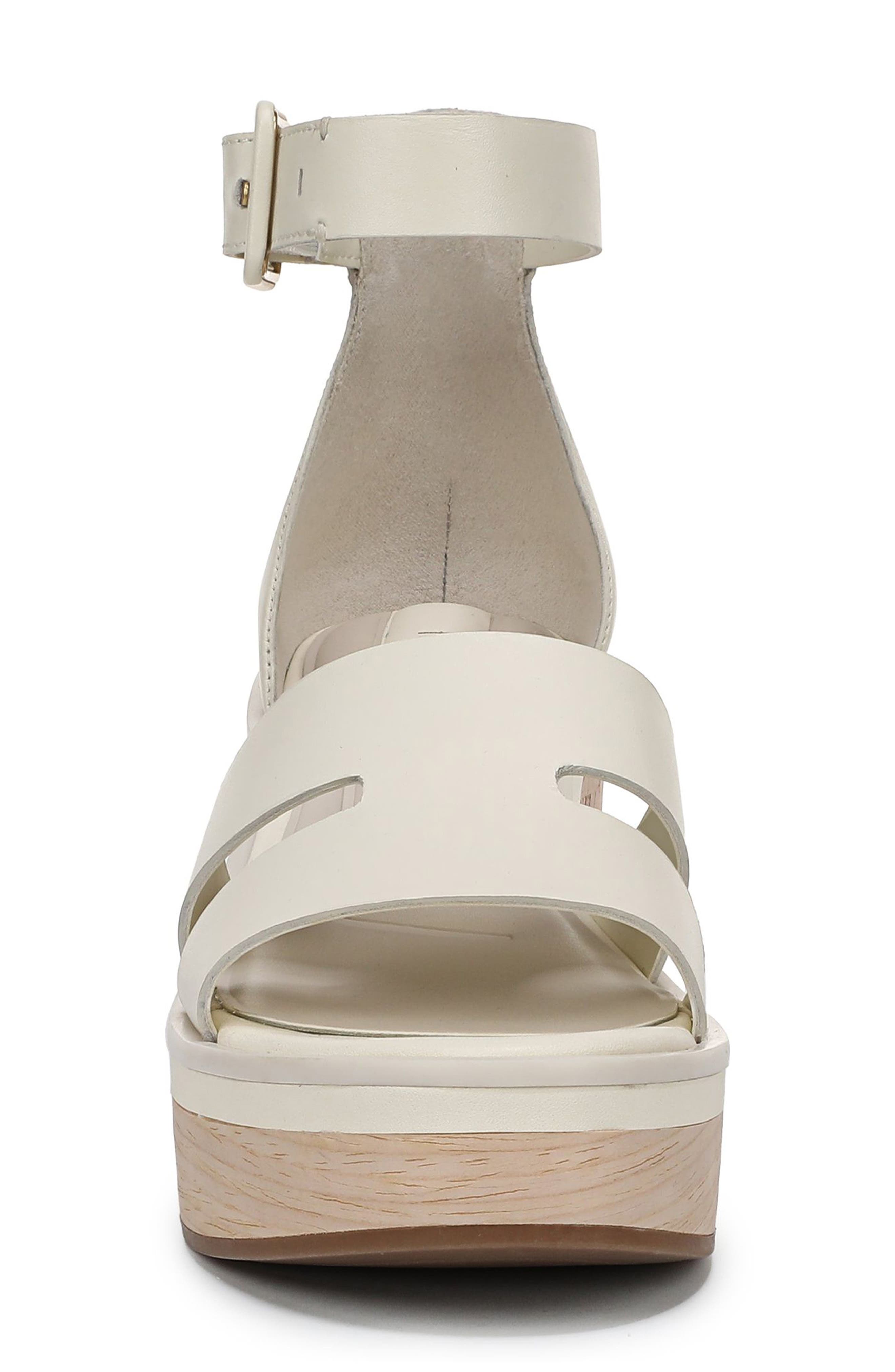 Madaya Platform Wedge Sandal, Alternate, color, MARSHMALLOW WHITE