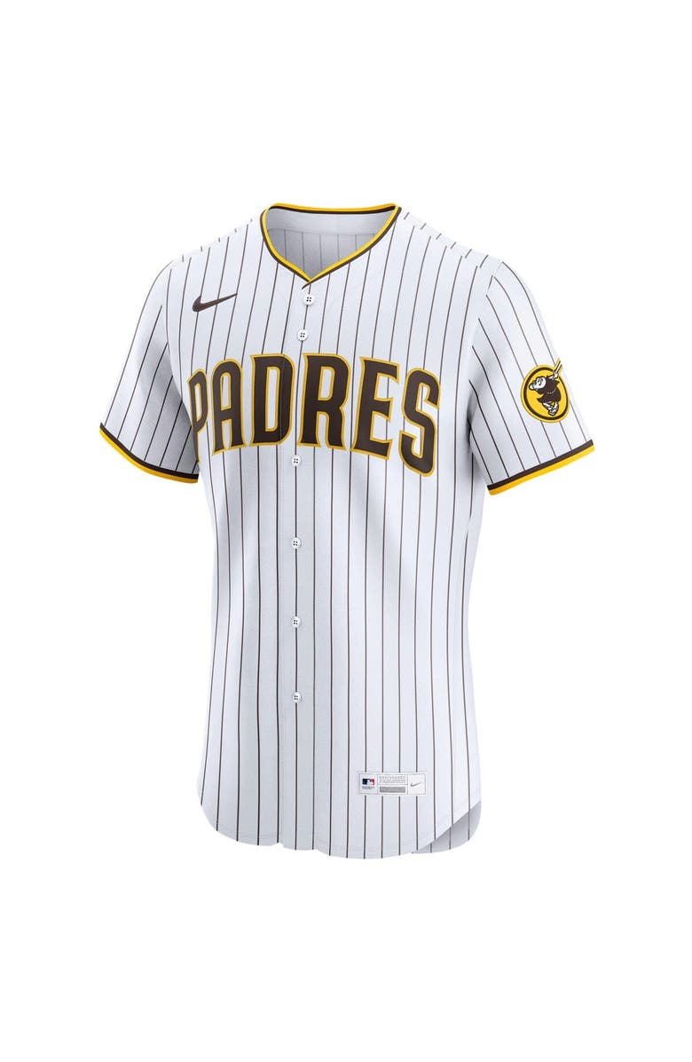 Nike Men's Nike Manny Machado White San Diego Padres Home Elite Player Jersey, Alternate, color, White