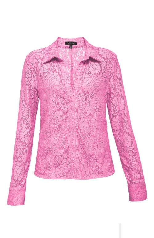 As By Df Dixie Strtch Lace Ls Blouse