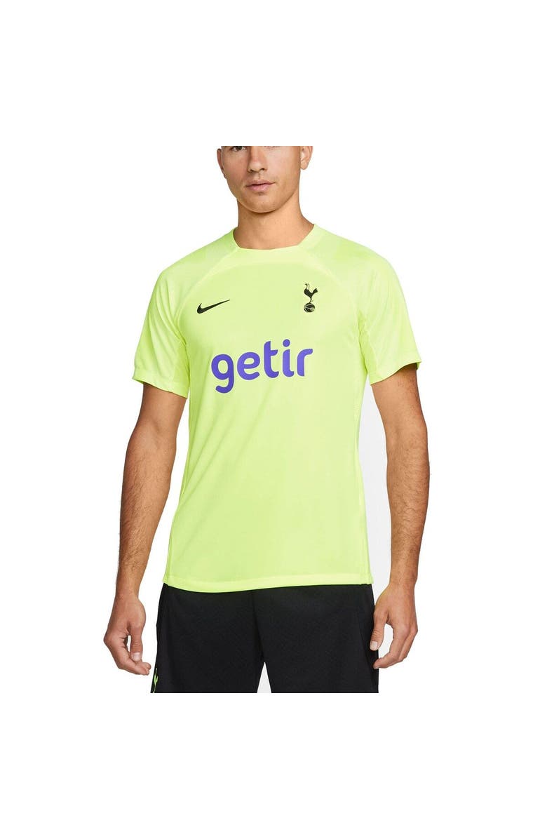 Nike Men's Nike Yellow Tottenham Hotspur Strike Raglan Performance Team Top, Main, color, 