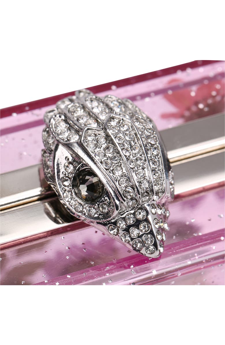 Kurt Geiger London Flower Box Frame Clutch, Alternate, color,