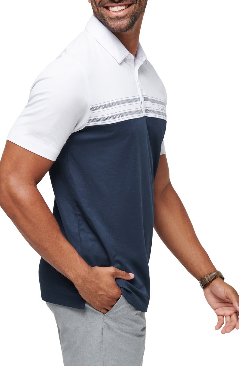 TravisMathew Pali Colorblock Polo, Alternate, color,