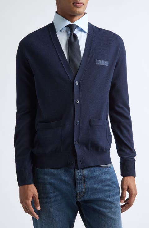 Wool V-Neck Cardigan
