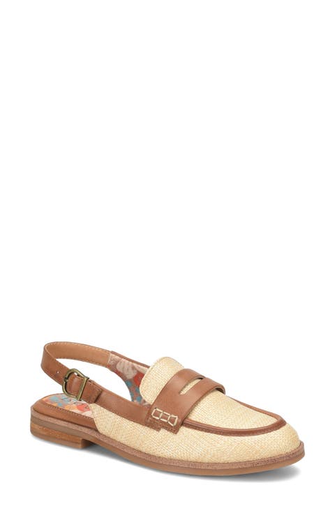 Belle Slingback Penny Loafer (Women)