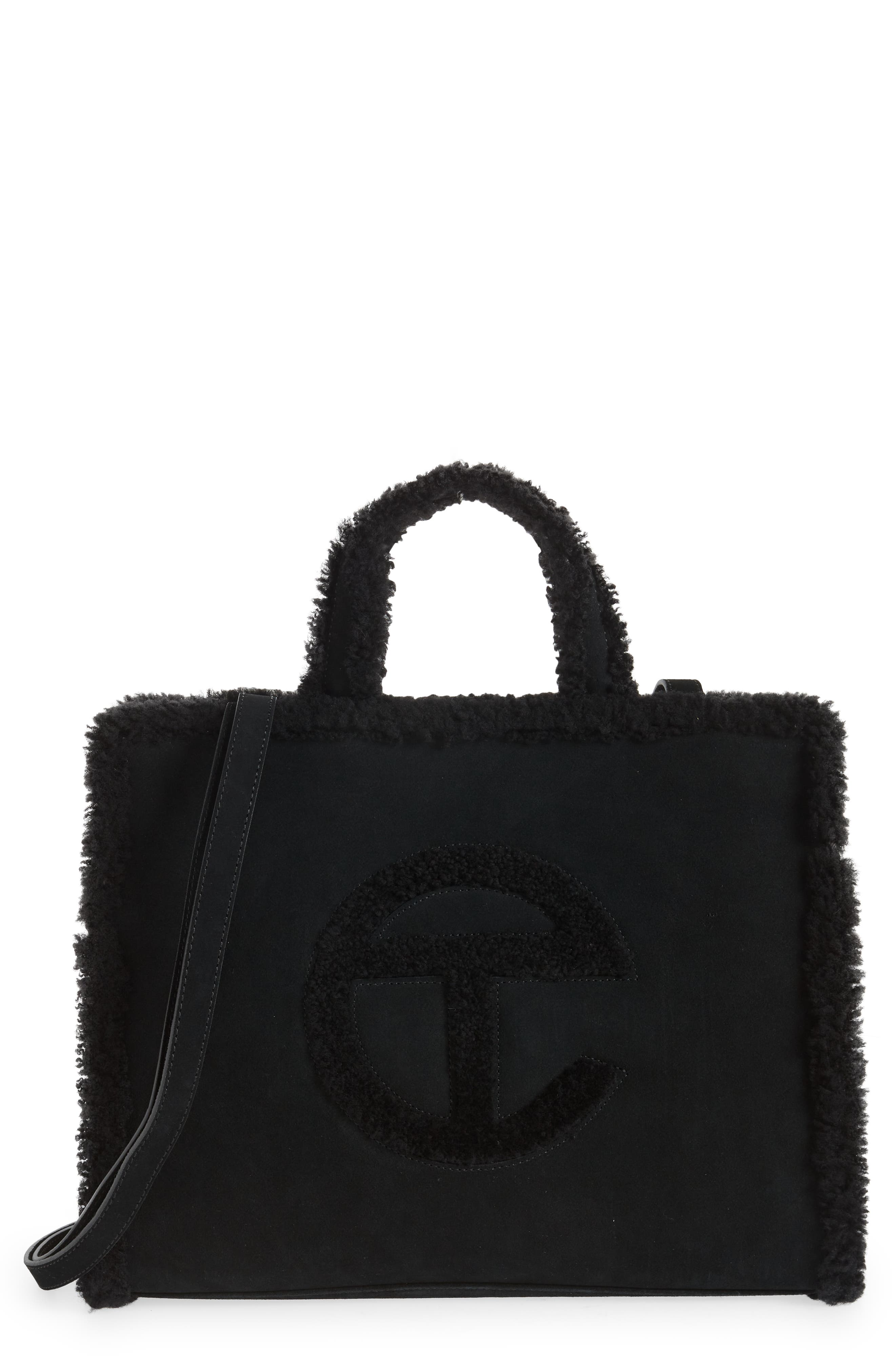 UGG<sup>®</sup> x TELFAR Gender Inclusive Medium Genuine Shearling Shopper, Main, color, 