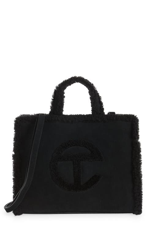 x TELFAR Gender Inclusive Medium Genuine Shearling Shopper