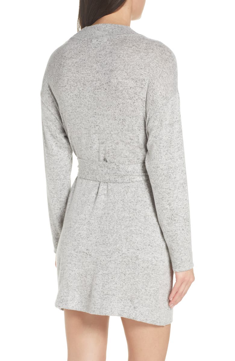 Socialite Brushed Hacci Wrap Robe, Alternate, color,