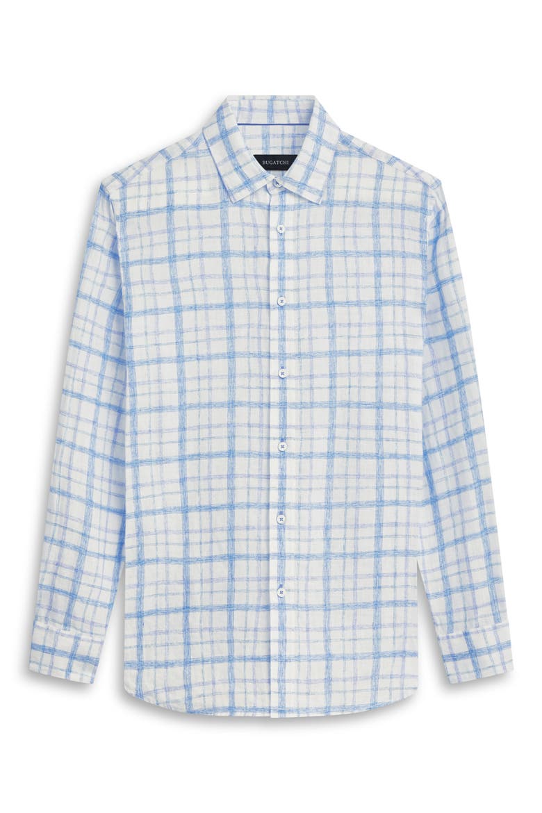 Julian OoohCotton® Linen Button-Up Shirt, Alternate, color, CLASSIC BLUE