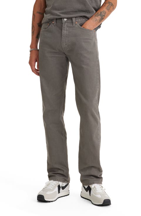 505™ Regular Straight Leg Jeans (Iron Stone)