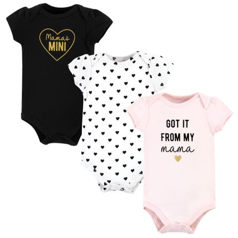 Cotton Bodysuits 3-Pack (Baby)