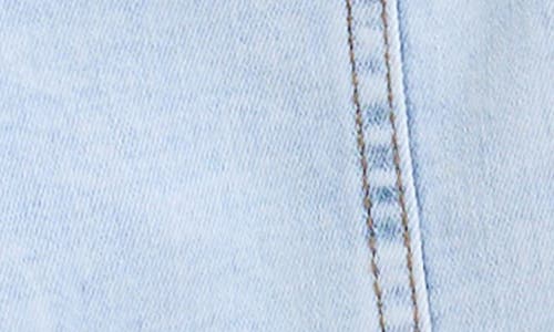 7 For All Mankind Kids' Seam Detail Stretch Walk Shorts In Classic Powder