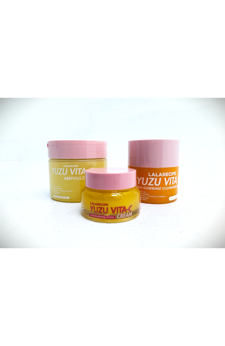 LALA Recipe YUZU Radiant Ritual Set, Main, color, Yellow
