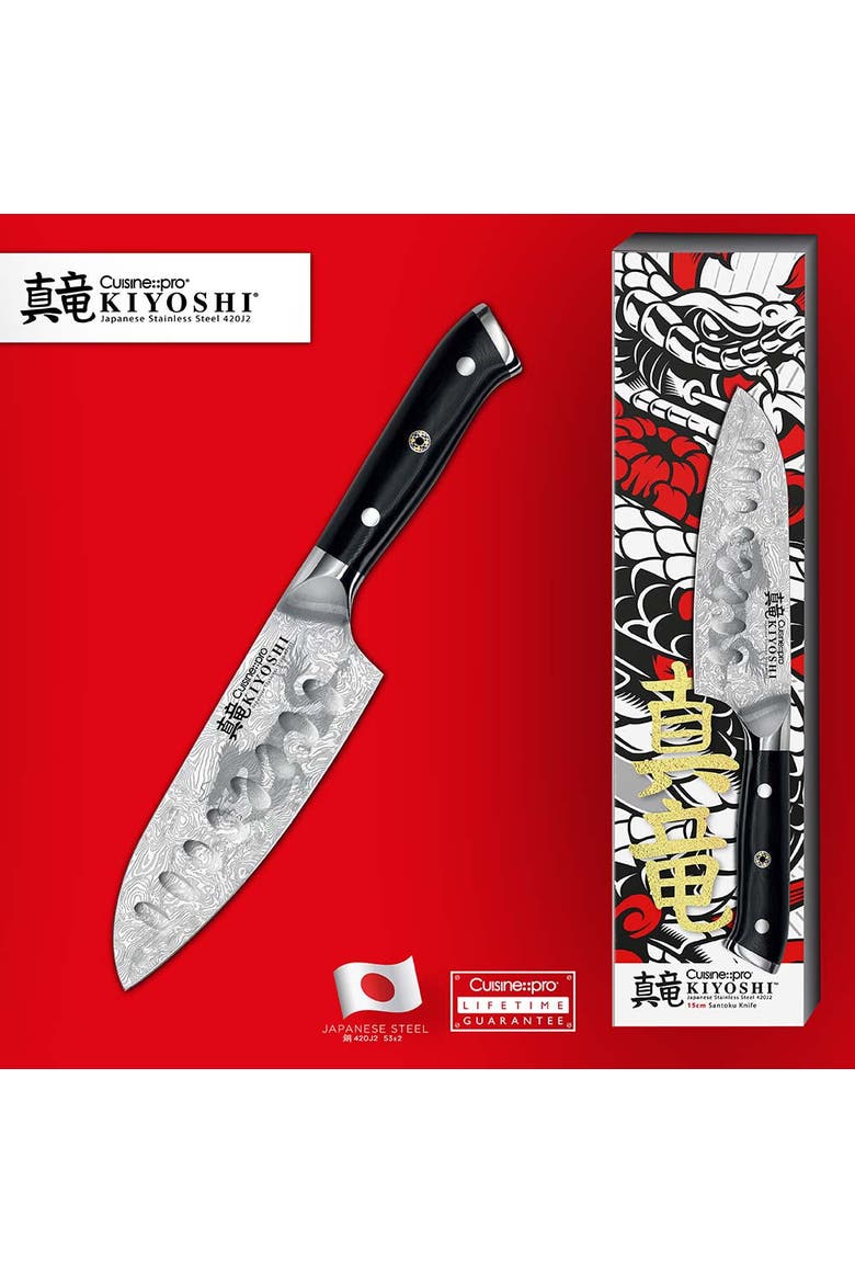 KIYOSHI® 6" Santoku, Alternate, color, Silver