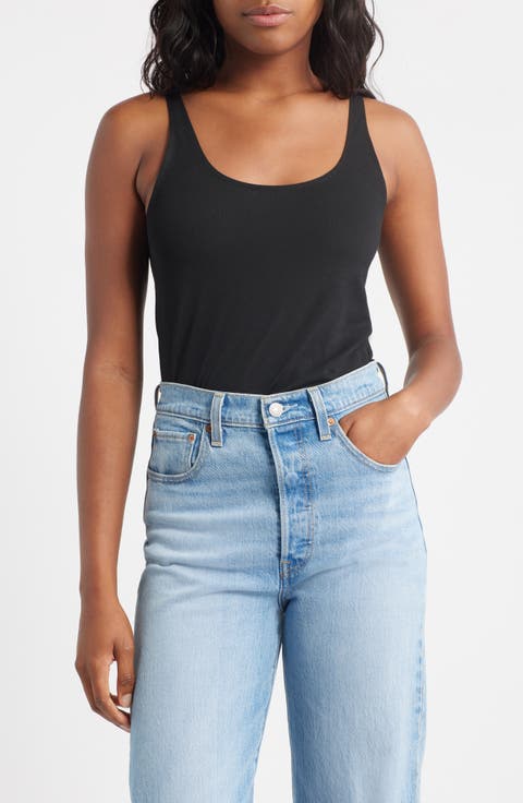 Slouchy Scoop Neck Tank