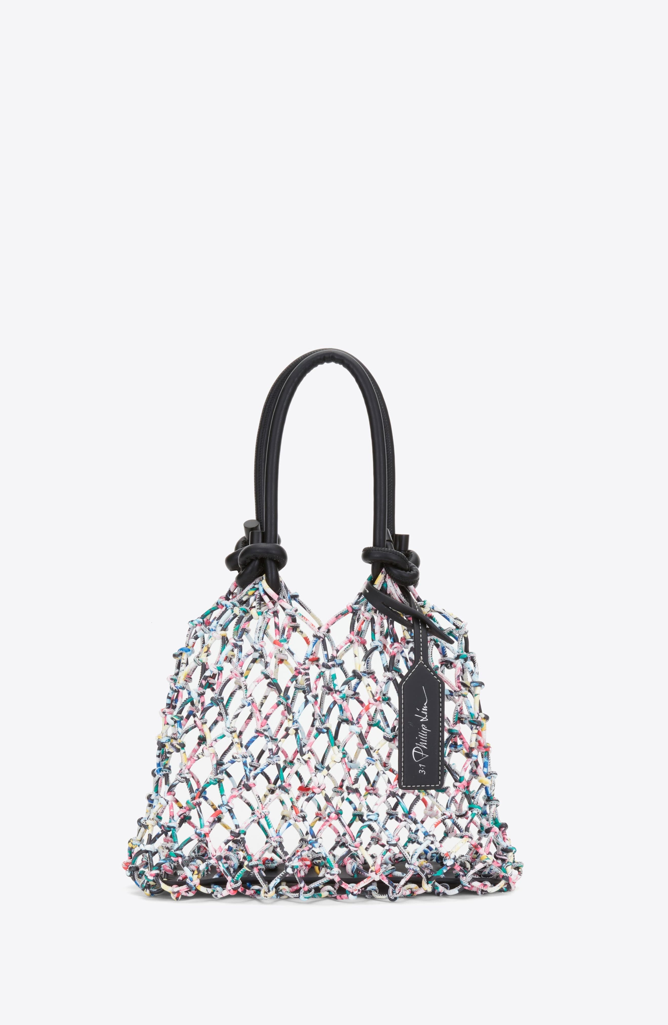 3.1 Phillip Lim Printed Macrame Mini Sac Handbag, Alternate, color, 