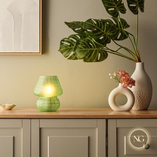 Next Glow Mushroom Led Lamp,  Modern Dimmable E26 Socket
