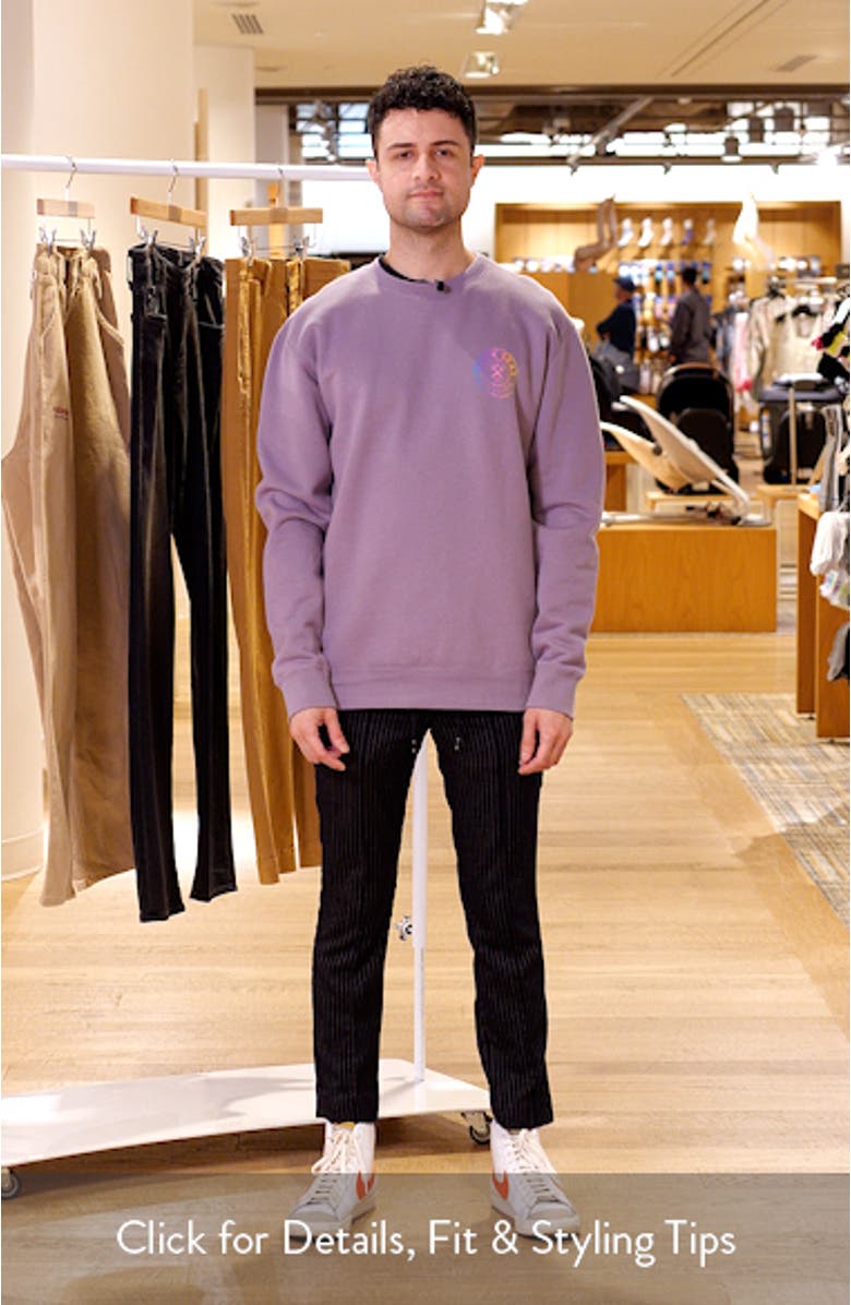 Neon Logo Fleece Sweatshirt, sales video thumbnail