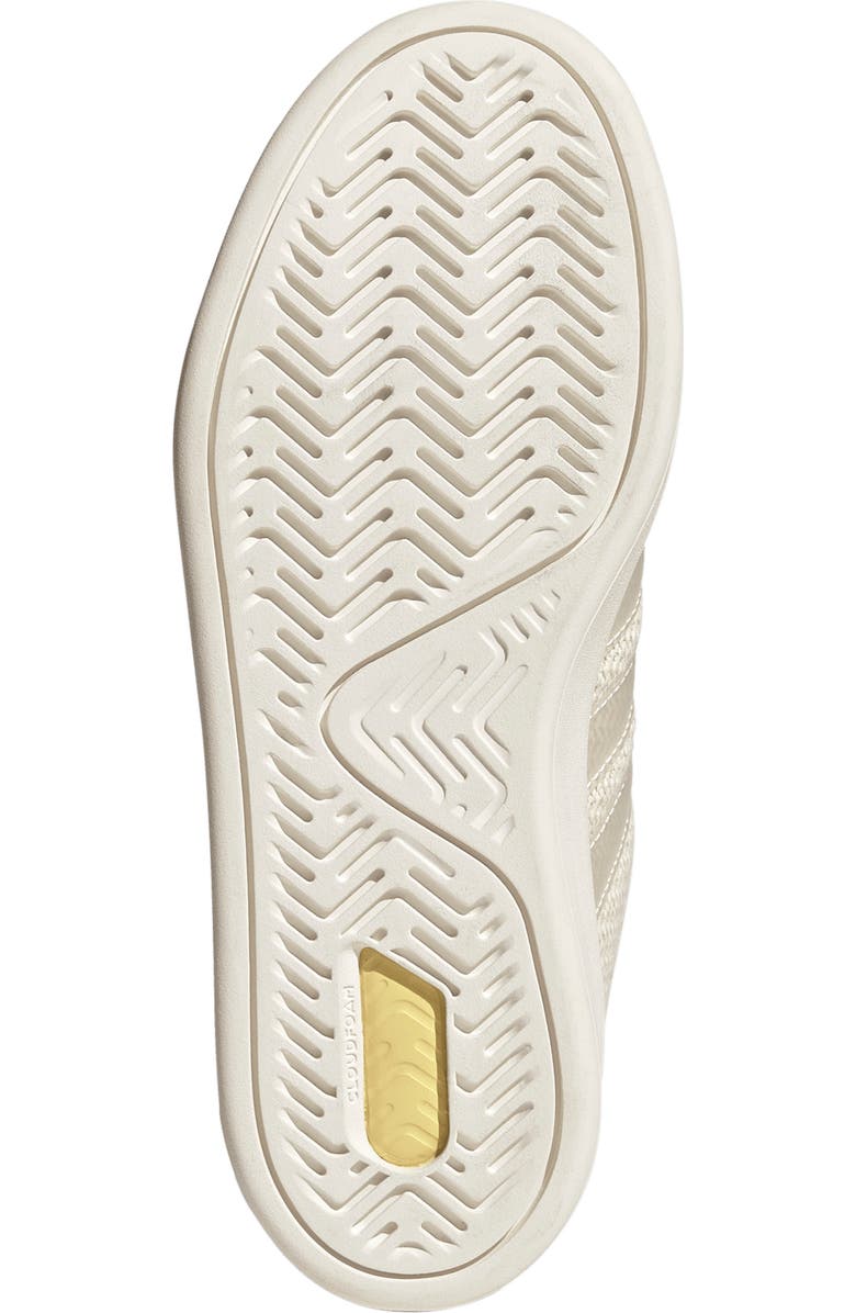 adidas Grand Court 3.0 Sneaker, Alternate, color, Non-Dyed/ Ice Gold/ Linen