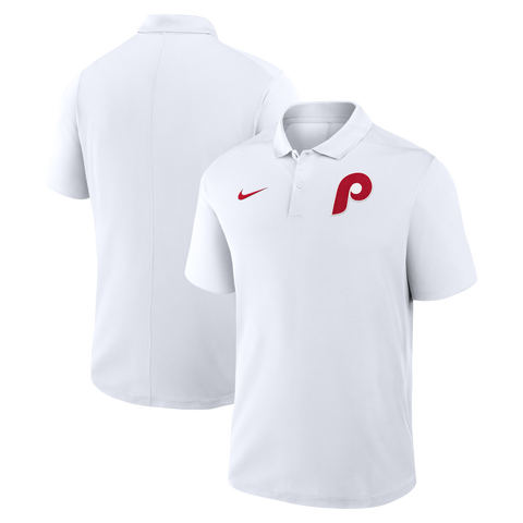 Men's Nike White Philadelphia Phillies Alternate Victory Dri-FIT Polo