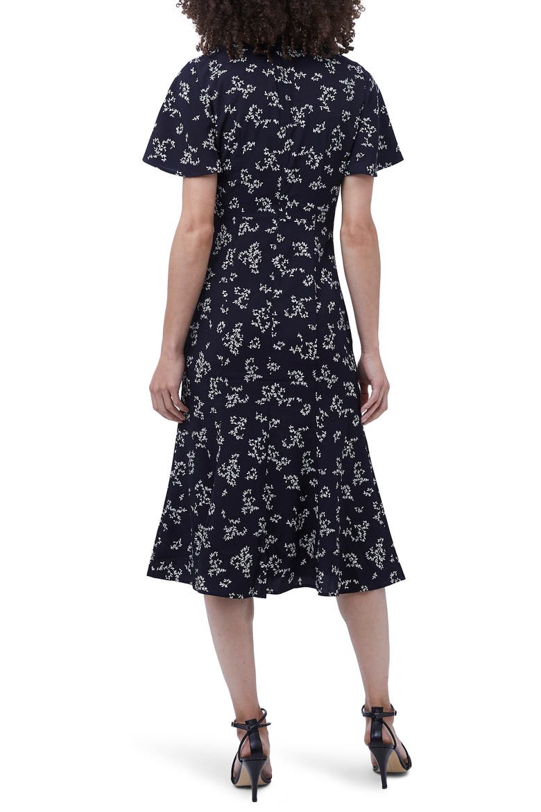 Bruns Ansa A-Line Dress, Alternate, color, UTILITY BLUE MULTI