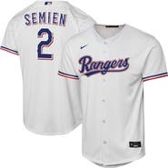 Nike Youth Nike Marcus Semien White Texas Rangers Home Replica Player Jersey