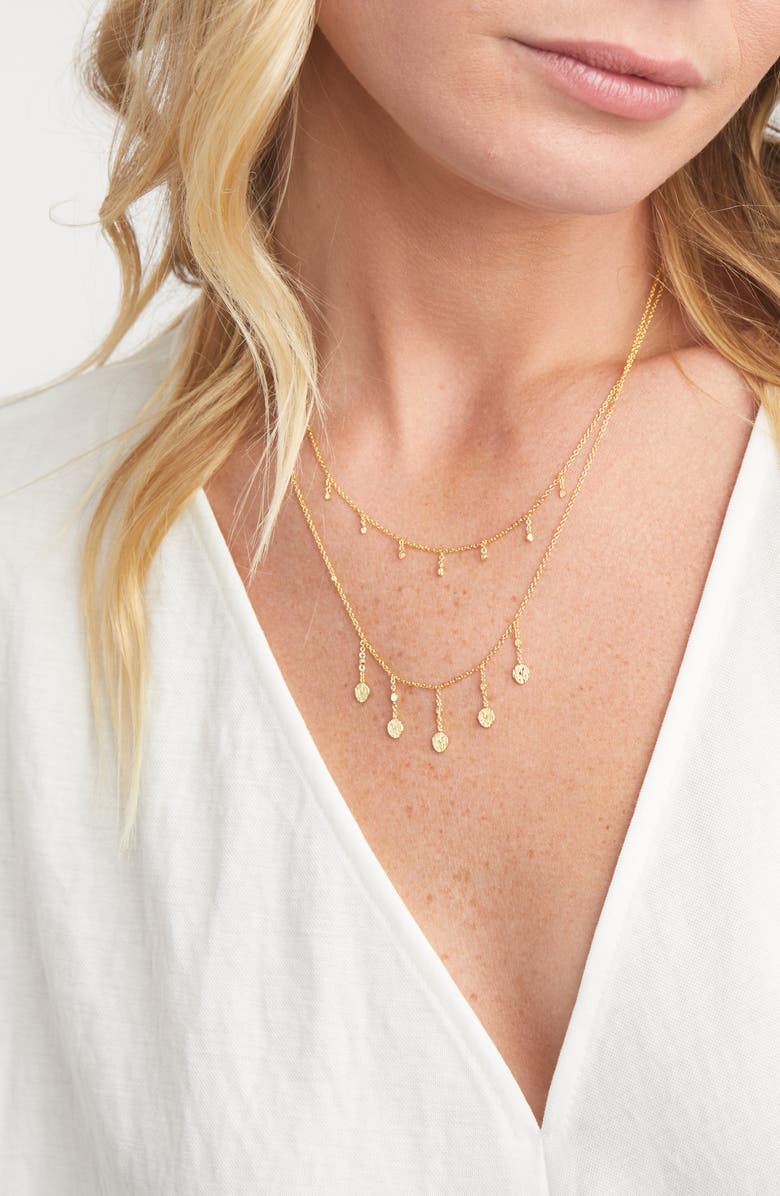 gorjana Stella Layered Necklace, Alternate, color, 