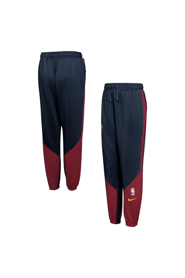 Youth Nike Navy Denver Nuggets 2024/25 Authentic Showtime Pants, Main, color, Navy
