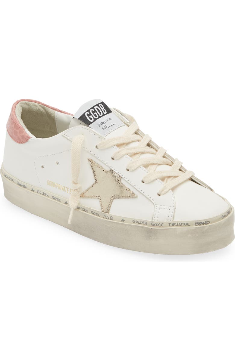 Golden Goose Hi Star Low Top Platform Sneaker, Main, color,
