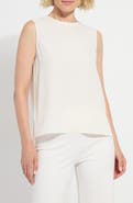 Lysse Kavita Contrast Stitch Sleeveless Top