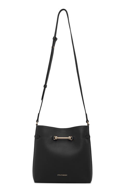 Corda Leather Bucket Bag