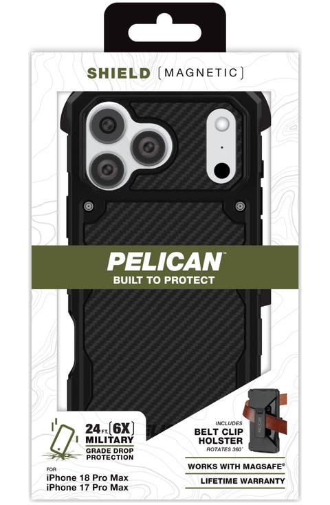 Shield Magsafe Case With Holster For Apple Iphone 18 Pro Max / 17 Pro Max