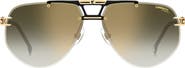 Carrera Eyewear 63mm Gradient Oversize Rectangular Sunglasses