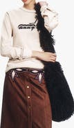 Anna Sui Logo Tees Thermal T-Shirt